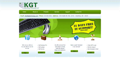 Desktop Screenshot of kgtechnology.com