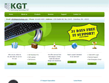 Tablet Screenshot of kgtechnology.com